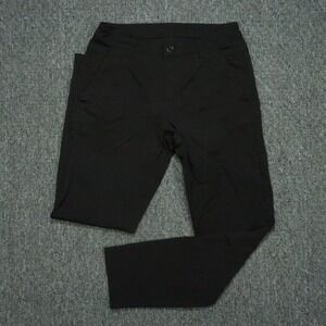 BYLT Pants Mens 33x30 Black Everyday 2.0 Chino Stretch Zip Pocket